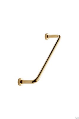 Tirador para mueble largo Lounge 160 Latón Dorado Pulido Sin Barnizar