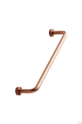 Tirador para muebles de cobre cepillado de metal Lounge 160