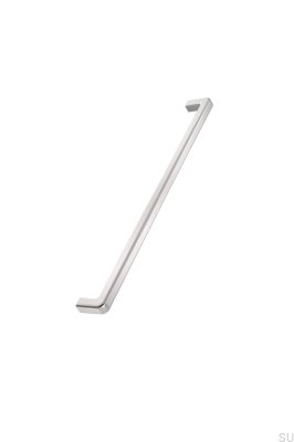 Mango 320 Tirador alargado para muebles de metal plateado