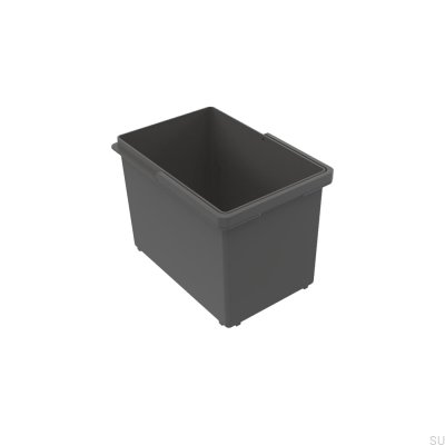 Papelera Future Gris Oscuro 8l