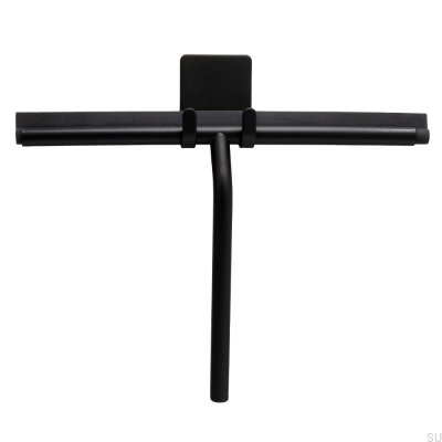 Limpiacristales para ventanas y cabinas de ducha Base Negro Mate