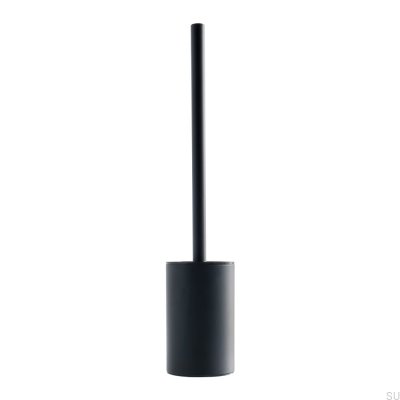 Escobilla de baño Stay Steel, negro mate