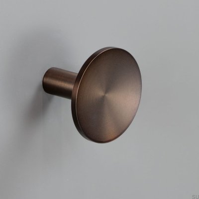 Colgador de pared de latón marrón cepillado Sture 28