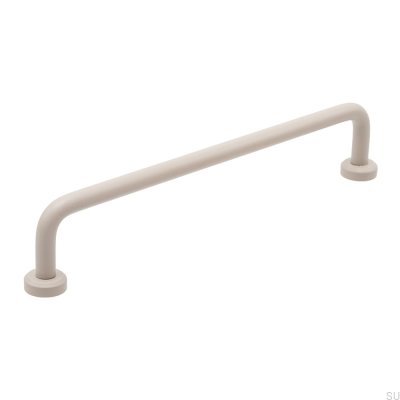 Tirador para mueble oblongo gris acero Viva 160