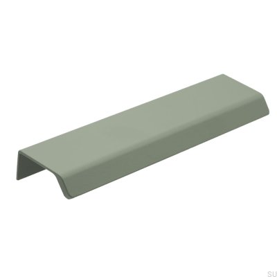 Tirador para mueble Edge Side 160, Aluminio Verde