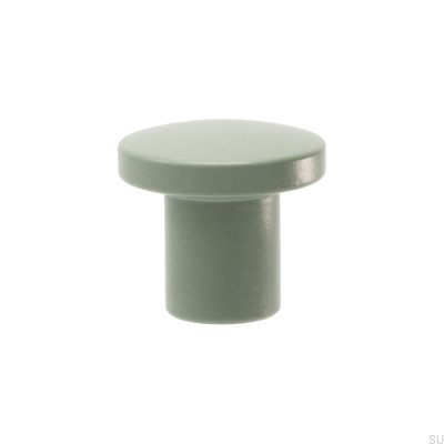 Pomo para mueble Skye 25 Acero Verde