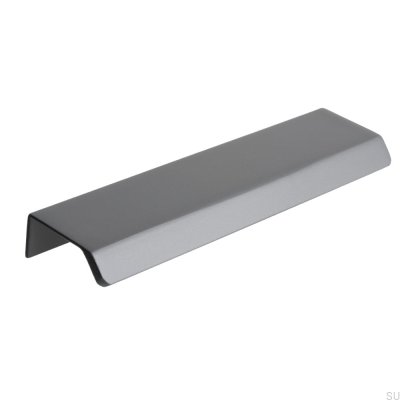 Tirador para mueble Edge Side 160 Aluminio Grafito