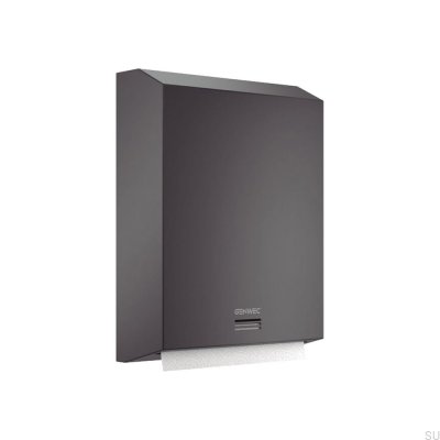 Dispensador de toallas de papel Stay, acero negro mate