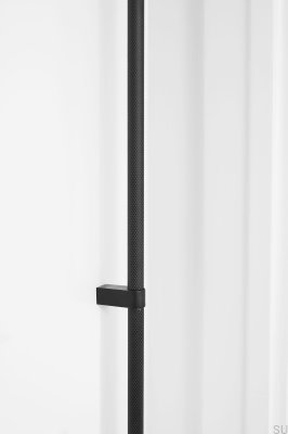 Tirador para muebles Regular 2 L 1280 de acero negro mate
