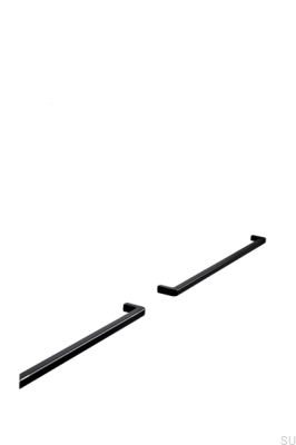 Mango 544 Tirador alargado para mueble Aluminio Negro Mate