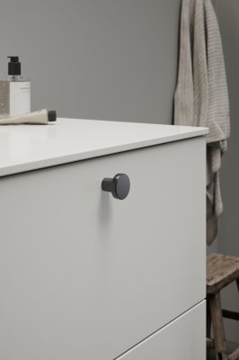 Pomo para mueble Dot 30 Metal Gunmetal