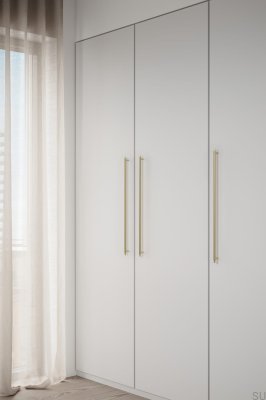 Tirador para mueble rectangular Manor Long 640 dorado