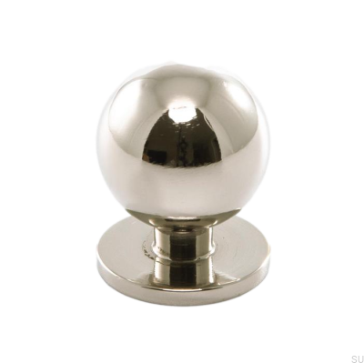 Pomo para mueble 1349 25 Níquel Pulido 