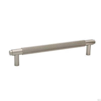 Tirador para mueble alargado Riff 160, plata mate