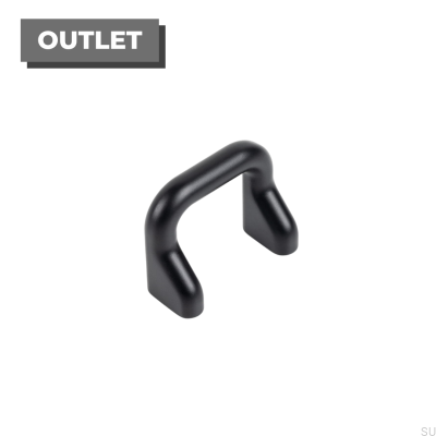 Tirador para mueble alargado Soft 32 Negro Mate