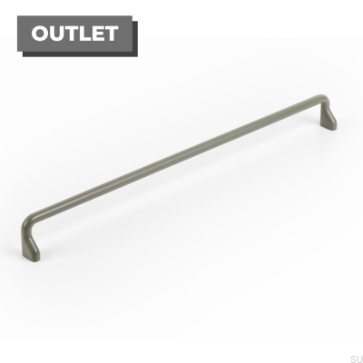 Tirador para mueble longitudinal Soft 320 Gris Mate