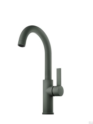 ARM078 grifo de lavabo Latón verde ceniza