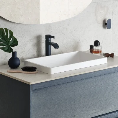 Grifo para lavabo ARM071 Azul Profundo Latón