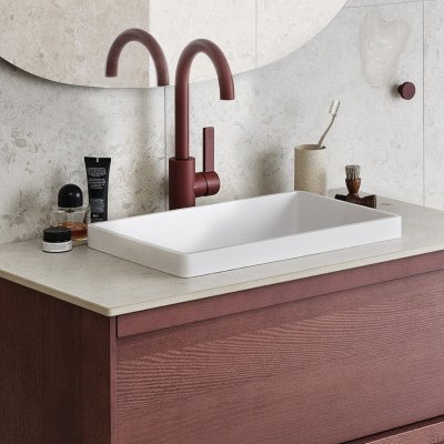 Grifo para lavabo ARM078 Latón Marrón Rojizo