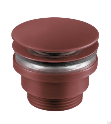 Tapón Emergente Universal para Lavabo 74400 Latón Marrón Rojizo