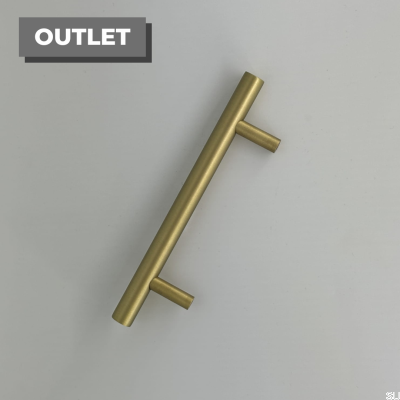 Tirador para mueble alargado SB-L 128, latón pulido