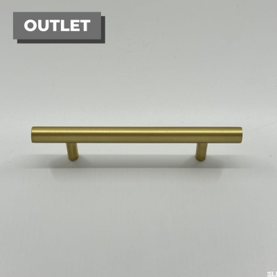 Tirador para mueble alargado SB-XL 160, latón pulido