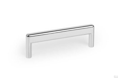 Tirador alargado para muebles de níquel pulido de metal Beam 96