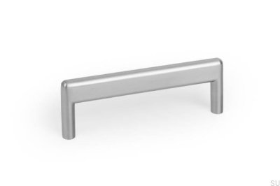 Tirador alargado para muebles de níquel cepillado de metal Beam 96