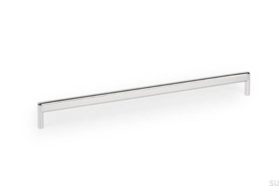 Tirador alargado para muebles de níquel pulido de metal Beam 320