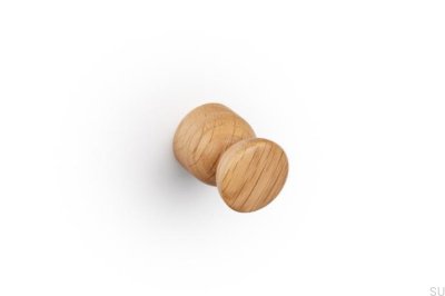 Pomo para mueble Pieza 25 Madera Roble