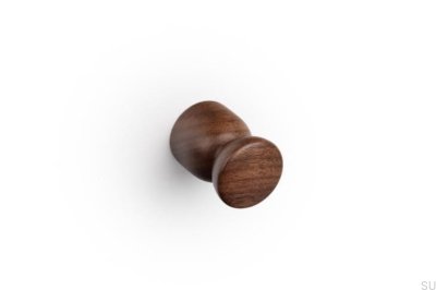 Pomo para mueble Pieza 25 Madera Nogal