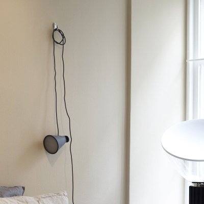 Colgador de pared Viskan Metal negro