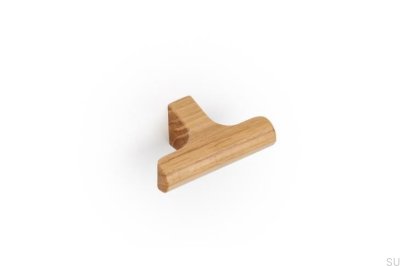 Perilla para muebles de madera de roble T-Bar Hinoki Wood 60