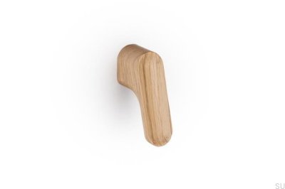 Perilla de madera de roble para muebles Luv Wood