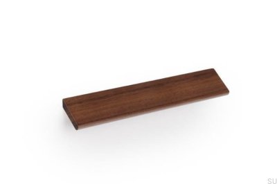 Tirador alargado para muebles de madera de nogal Cano 160