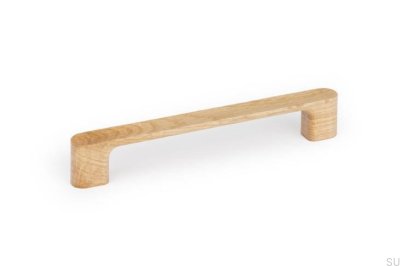Tirador alargado para muebles de madera de roble Luv Wood 160