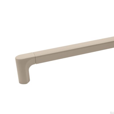 Tirador alargado para muebles Aqua 1088 Metal Cream