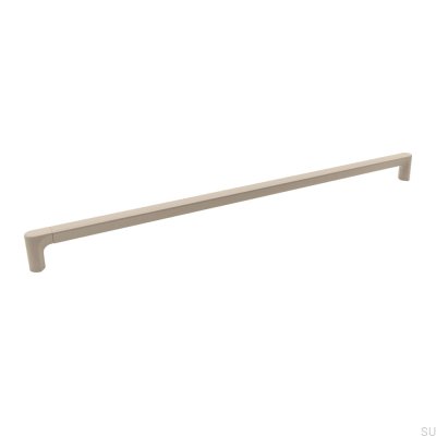 Tirador alargado para muebles Aqua 1088 Metal Cream