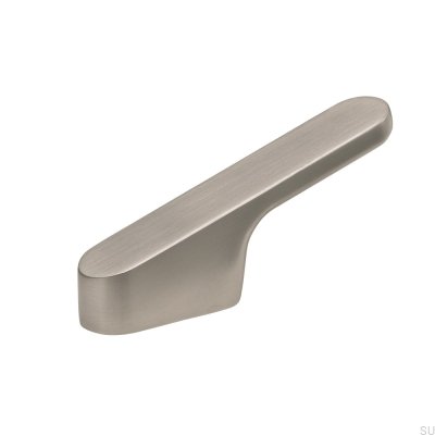 Perchero de pared Vibe Plain de metal plateado cepillado