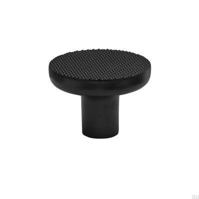 Pomo para muebles de metal Vibe Grip 38, color negro mate