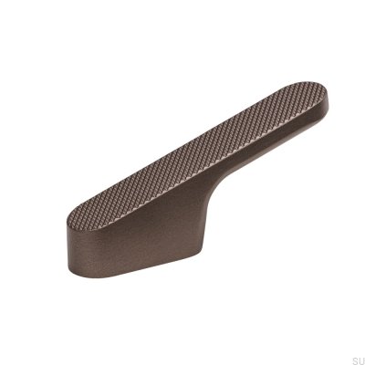 Perchero de pared Vibe Grip de metal marrón oscuro