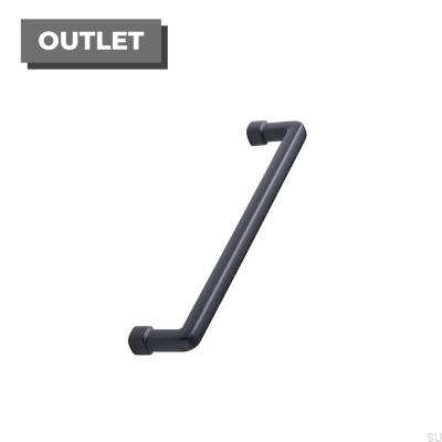 Tirador largo para mueble Equester 320 Negro Mate
