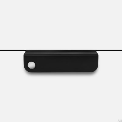  Tirador para mueble Edit O edge, latón negro cepillado
