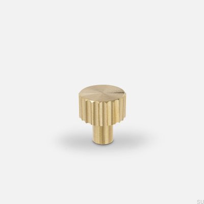 Pomo para mueble Lexi XS Latón Cepillado Sin pintar