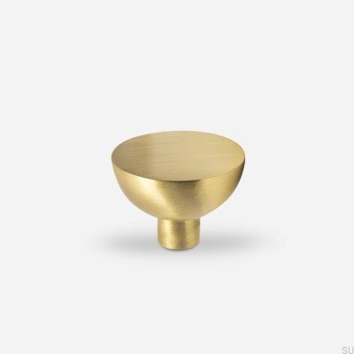 Pomo para mueble Luna M Brass Brushed