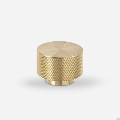Pomo para mueble Tove S Gold Brass, cepillado, sin recubrimiento