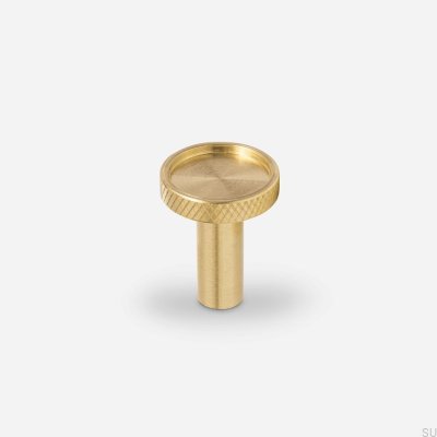 Pomo para mueble Vera S Brass Brushed Sin pintar