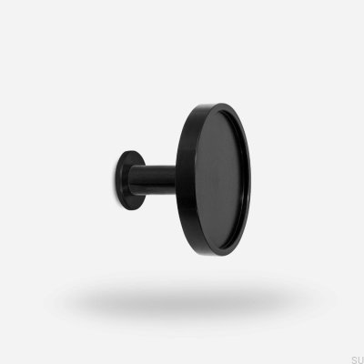 Colgador de pared Ina L W Aluminio negro