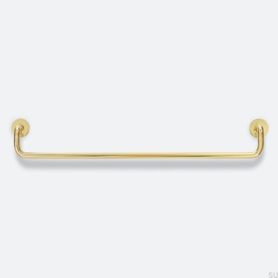 Tirador para mueble longitudinal Ava L 320 Latón pulido