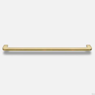 Tirador para mueble alargado Isa L Brass Brushed Sin pintar